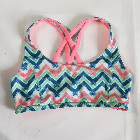 Ivivva by Lululemon Sz 4 small Sport Bra - Picture 1 of 5